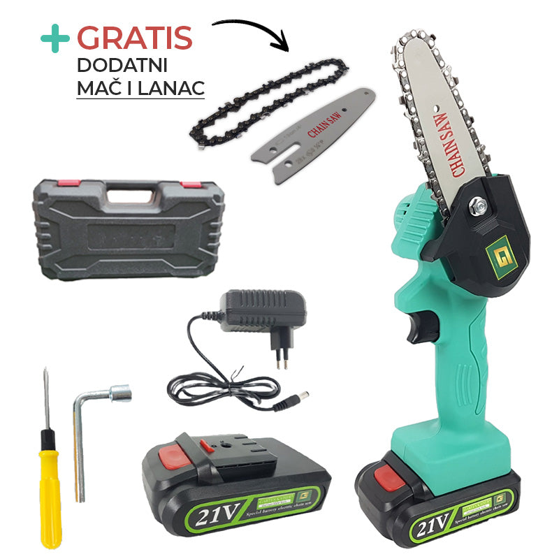 GK102-Mini aku pila 21V -2 bat+GRATIS lanac i mac