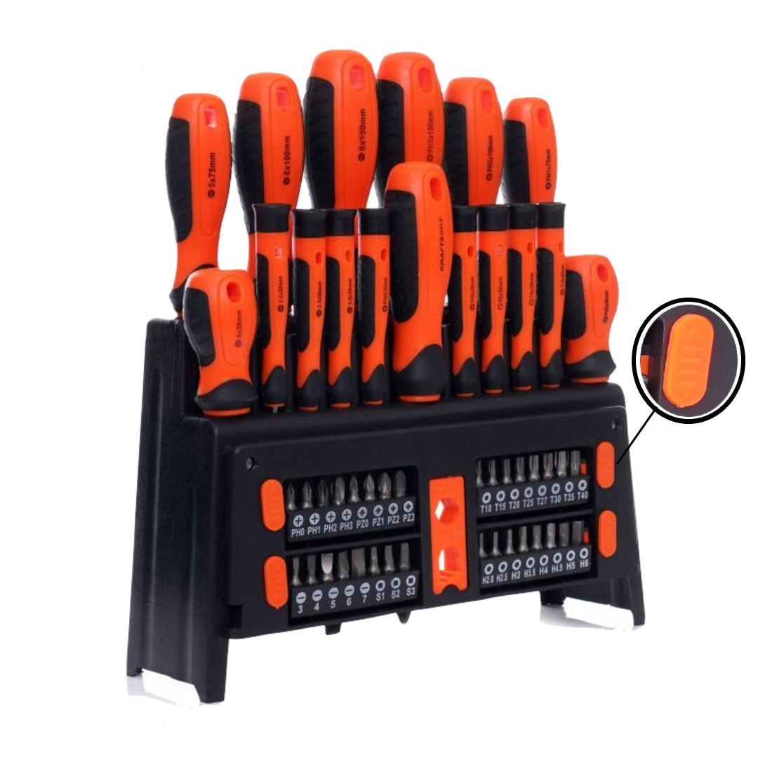 Set odvijača i bitova 39/1 + TORX SET