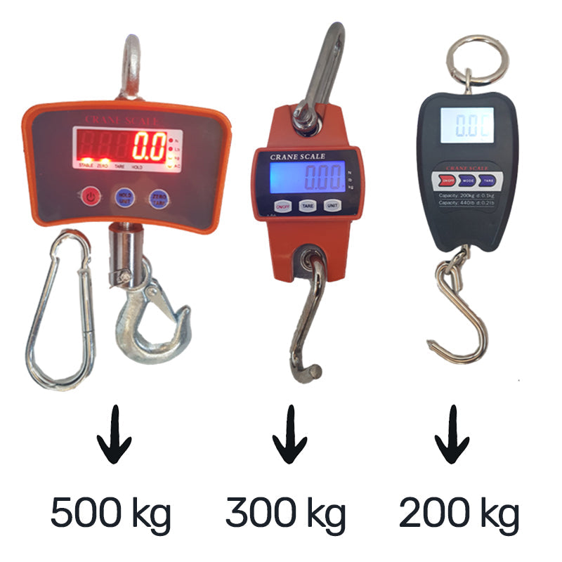 Digitalna visena kranska vaga – 3 Modela