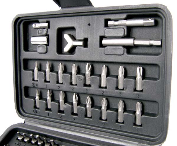 Set torx i bitova  za odvijače – 100 elemenata