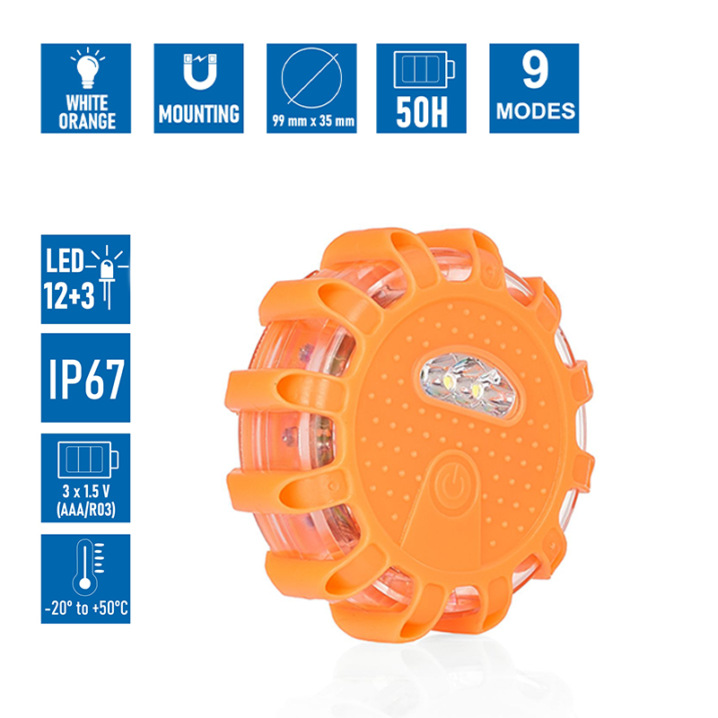 Svjetlosna Signalna Lampa "Flara" s LED Diodama