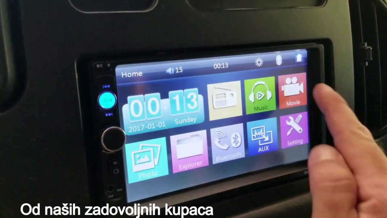 2 din Auto radio ekran 7" inčni LCD